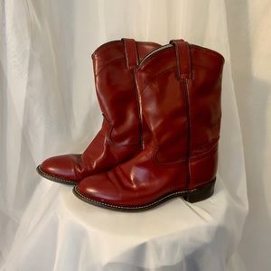 Vintage Rodéo Drive Red Cowboy Boots